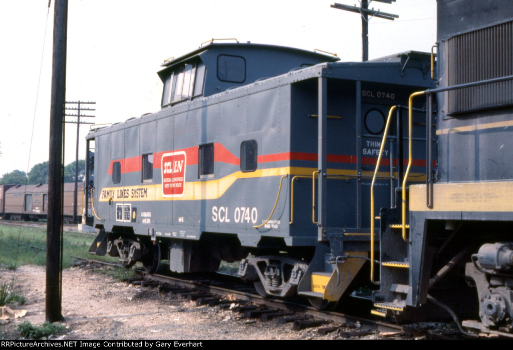 SCL Caboose #0740 - Seaboard Coast Line